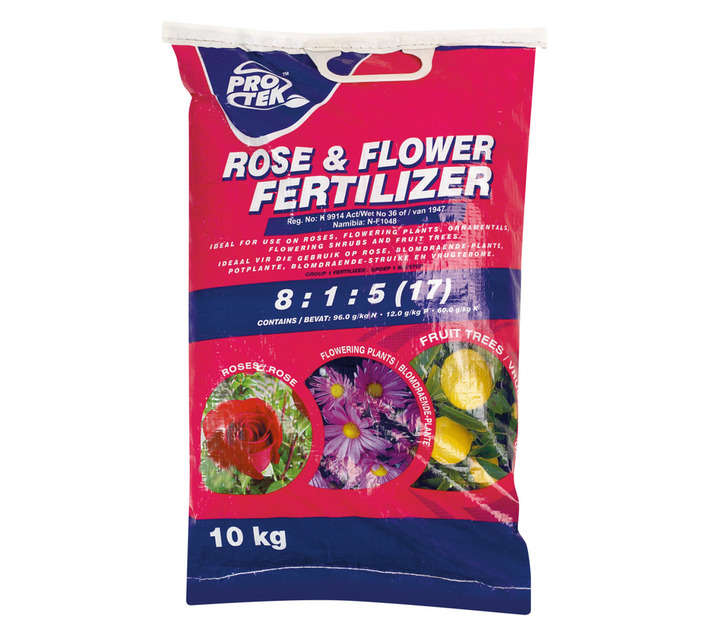 Protek Rose and Flower Fertiliser (10kg)