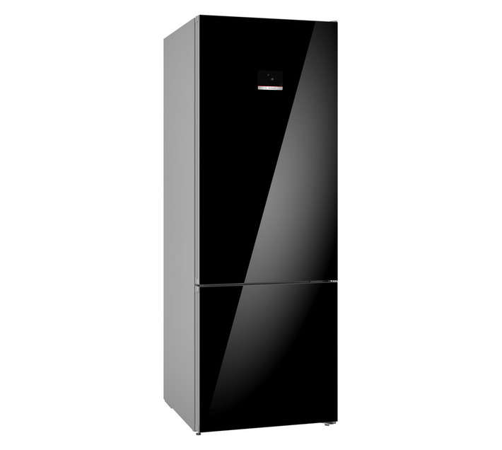 Bosch Combi Fridge Freezer Black 505L KGN56LB31U