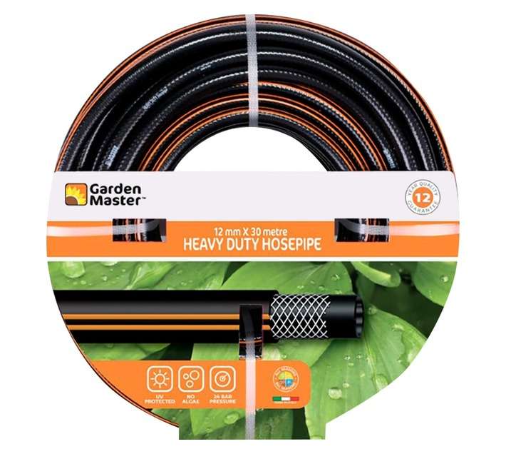 Garden Master Heavy Duty Garden Hose (30m x 12mm)