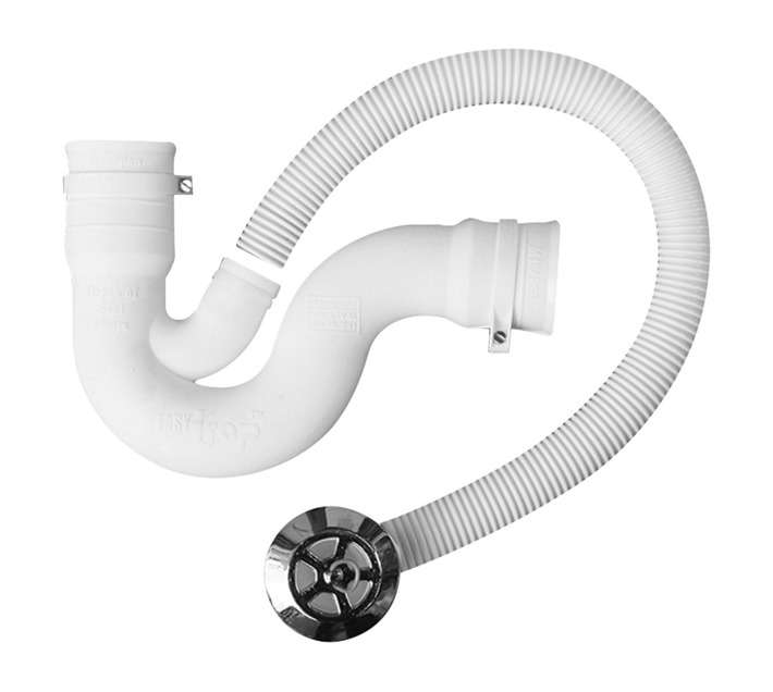 Marley Trap Bath Plain - White (38 x 40mm)