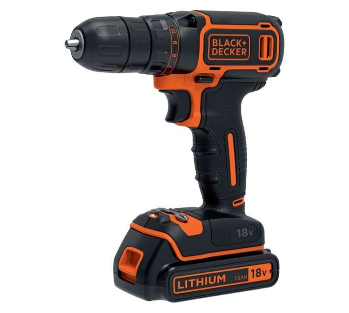 BLACK+DECKER Drill Driver 18V BDCDC18-QW