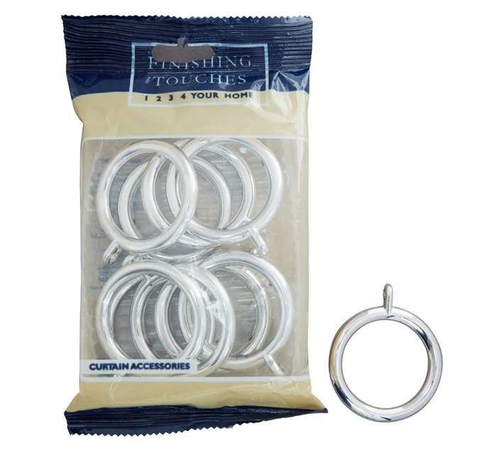 Gypsey Rings - Chrome (28mm) 10 Pack