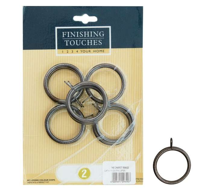 Chariot Rings - Copper (35mm) 10 Pack
