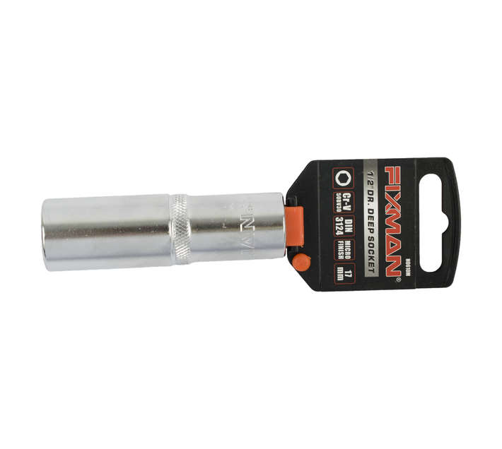 FIXMAN SOCKET 17MM 1/2 DRV DEEP
