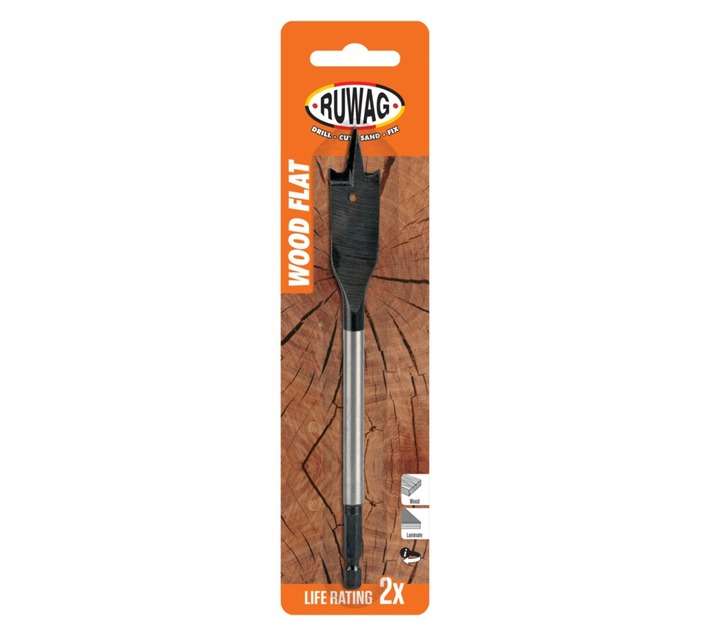 Ruwag RFLC61800 Wood Flat Long Drill Bit (18mm)