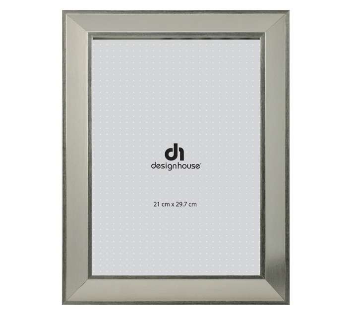 Amber Bay Demi Picture Frame - Silver (297 x 210mm)