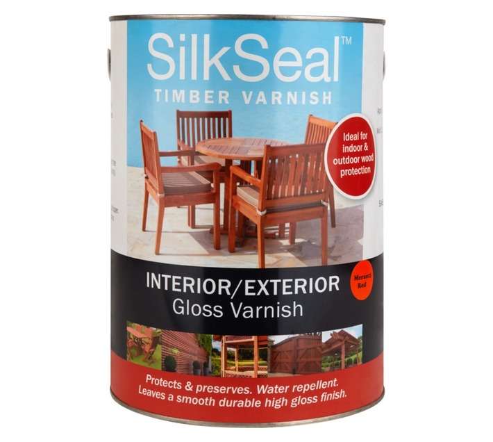 Silkseal Varnish Timber - Meranti (5L)