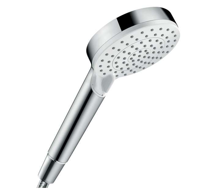 Hansgrohe 650 Crometta Showerhead Set - White/Chrome (85mm)