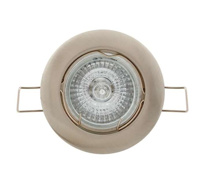 Eurolux D63SC 3 x Curved Rim Downlight - Gun Metal (50W)