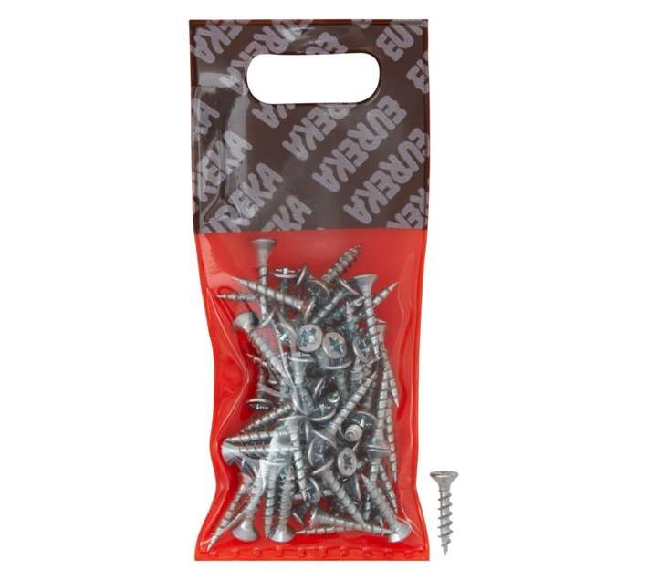 Eureka 75 x Full Thread Chipboard Screws (3.5 x 20mm)