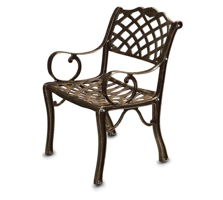 Anray CLC-BC Large Patio Chair - Black Copper