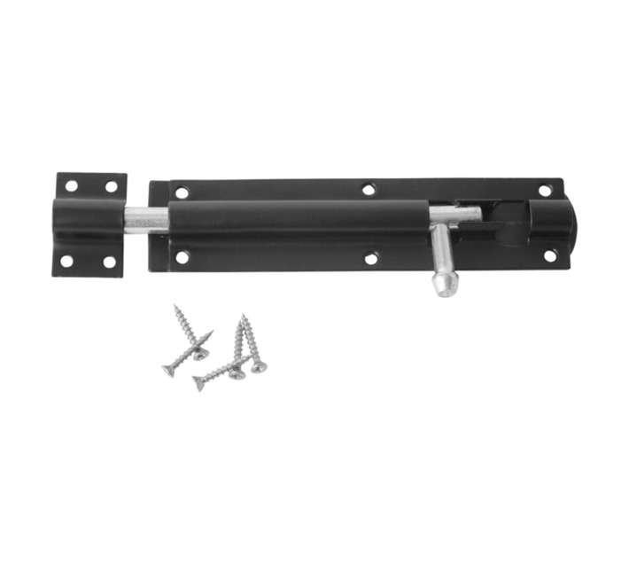 Mackie Barrel Bolt Straight - Black (150mm)