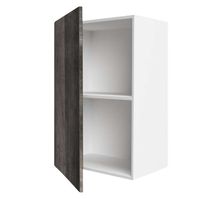 Home and Kitchen Melamine Top Cabinet Unit - Monument Oak (450 x 300 x 720mm)