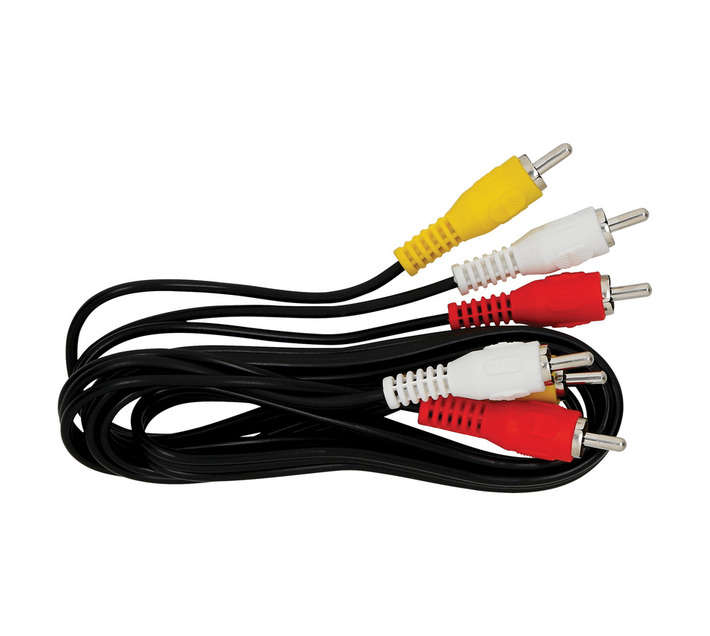 Comptronics 3 RCA-3 RCA Audio Cable (1200mm)