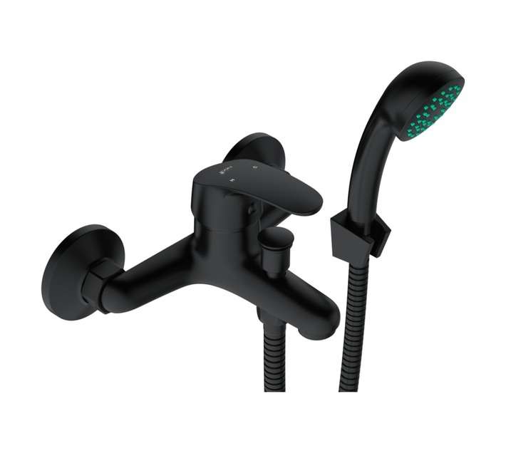Icon Pisces II Bath Mixer - Black