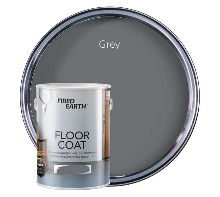 Fired Earth Floor Coat - Grey (1L)
