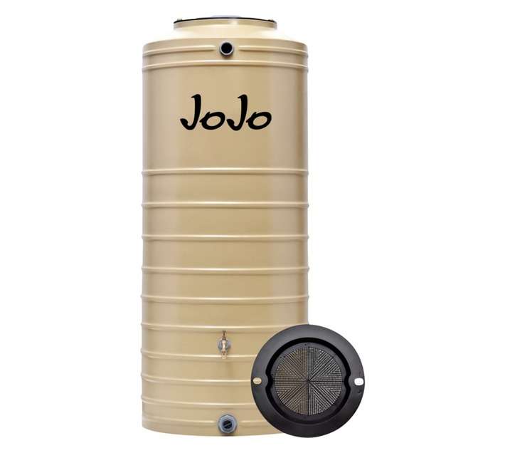 JoJo Slimline Water Tank - Winter Grass (750L)