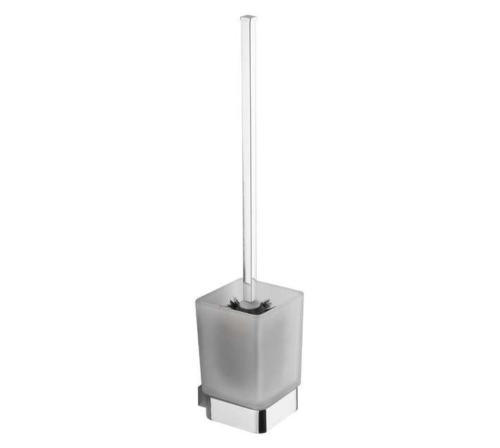 Lusso Ciano Toilet Brush Holder - Chrome (160 x 50 x 480mm)