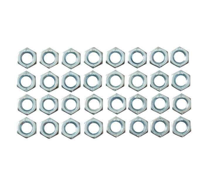 Eureka 5mm Galvanised Hex Nuts (30 Pack)