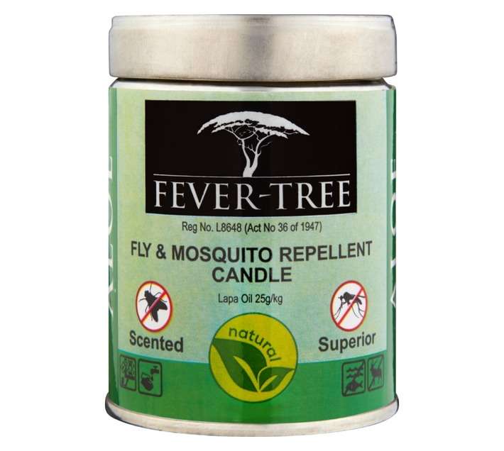 Fever Tree Fly and Mosquito Repellent Aloe Candle - Green