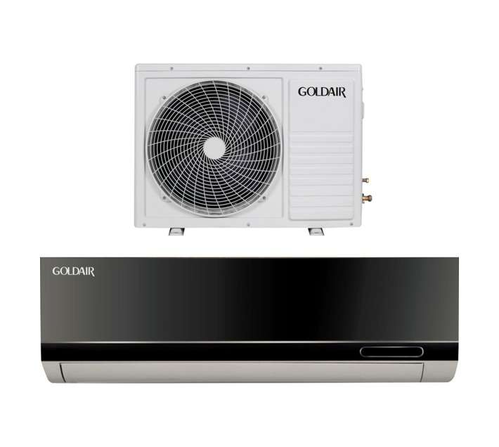 Goldair Split Air Conditioner 12000 BTU - Black