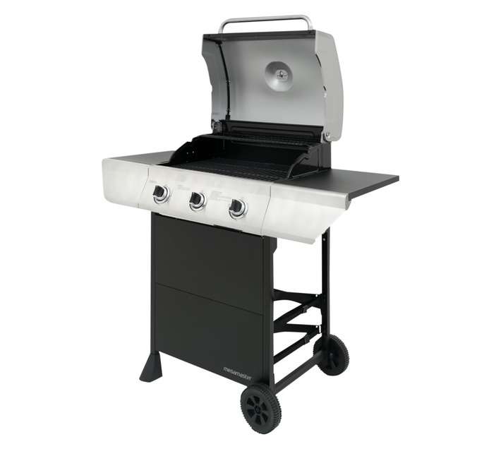 Megamaster Crusade Series 3 Burner Patio Gas Braai