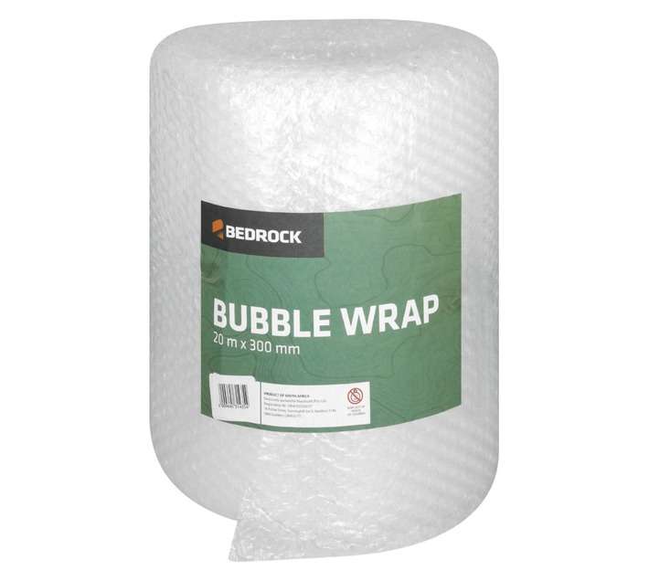 Bedrock Bubble Wrap (300mm x 20m)
