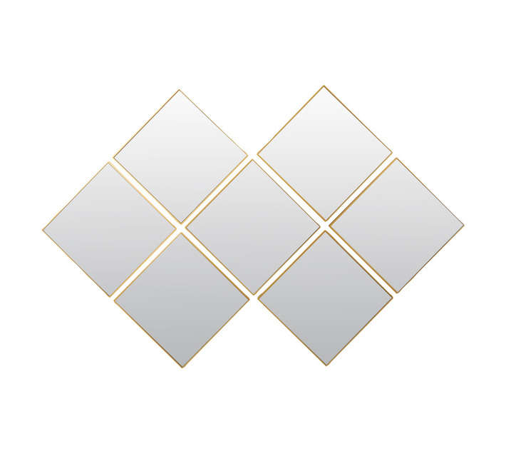 Design House 7 Piece Darwin Mirror - Gold