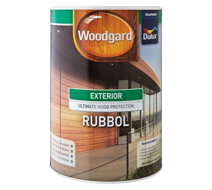 Dulux Woodgard Rubbol Varnish - Light Brown (5L)