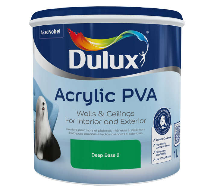 Dulux Acrylic PVA Deep Base 9 (1L)