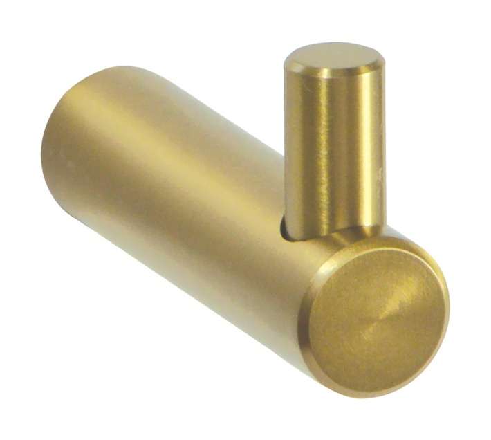 LUSSO ROBE HOOK SGL BRS