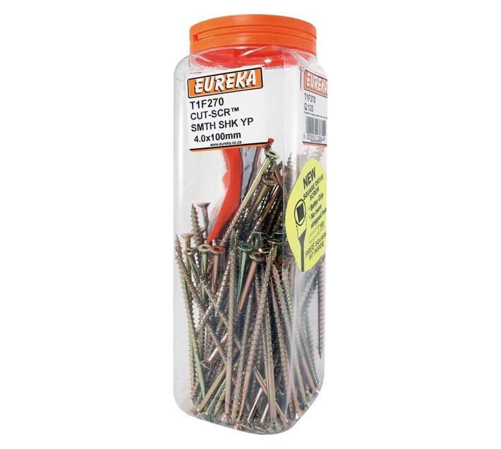 Eureka 4 x 100mm Cut/Screw Smooth Shank Yp (Q125)