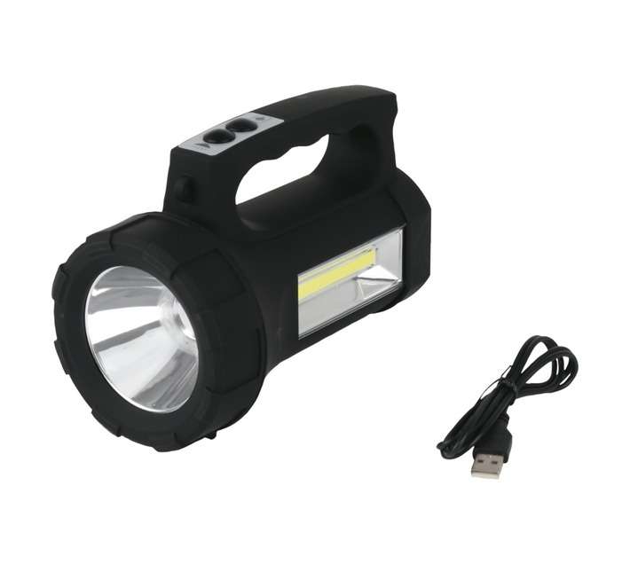 Leisure Quip USB Rechargable LED Spotlight - Black