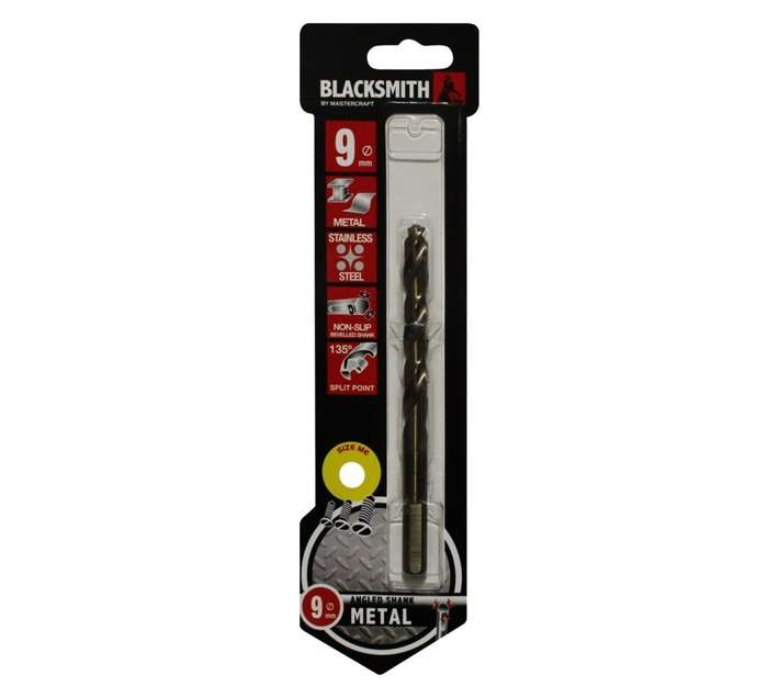 Blacksmith 9.0mm Metal Drill Bit Bshank