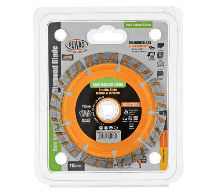 Ruwag 115mm Industrial Granite Diamond Blade