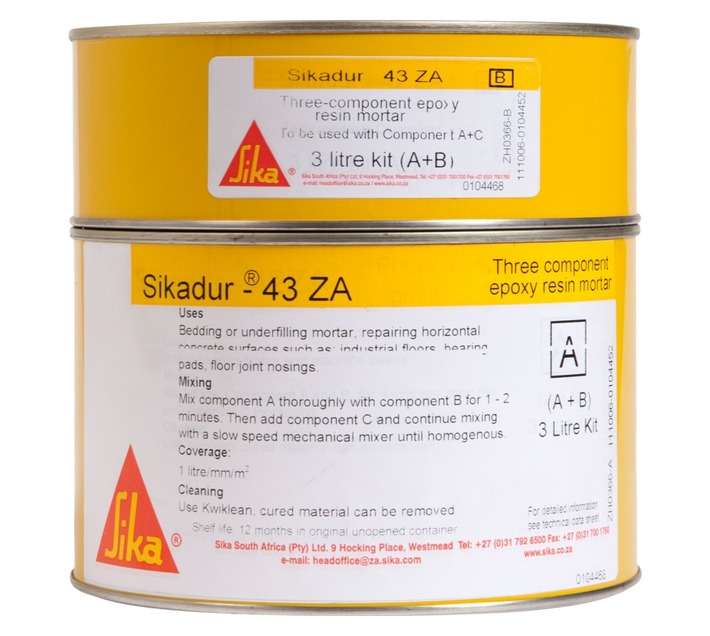 Sikadur 42/43ZA Epoxy Resin Bonding Additive (3L)