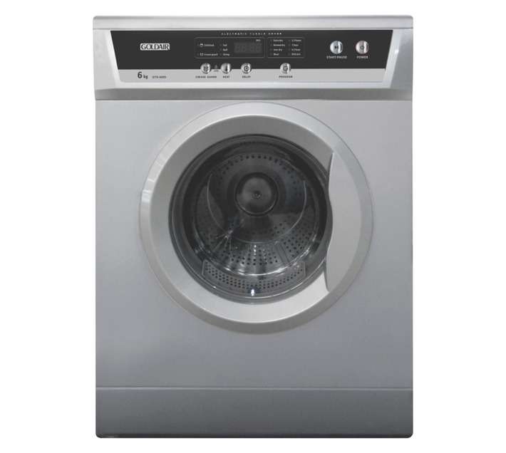 Goldair Tumble Dryer 6KG Silver GTD-600S
