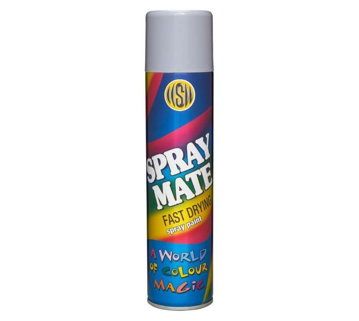 Spraymate Spray Paint Fast Drying - Light Grey (250ml)