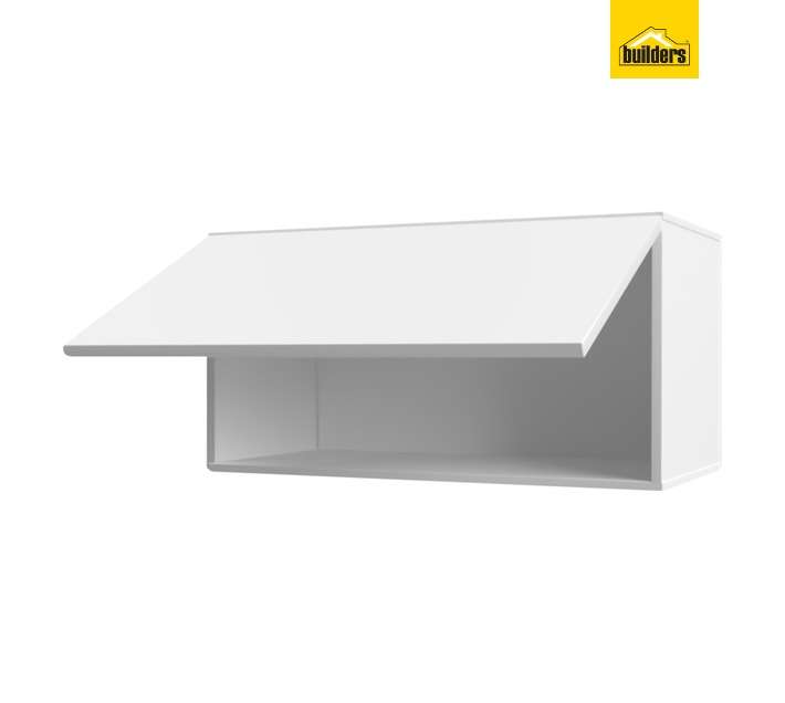 Home and Kitchen Wrapped Top Extractor Fan Cabinet - White (600 x 300 x 360mm)
