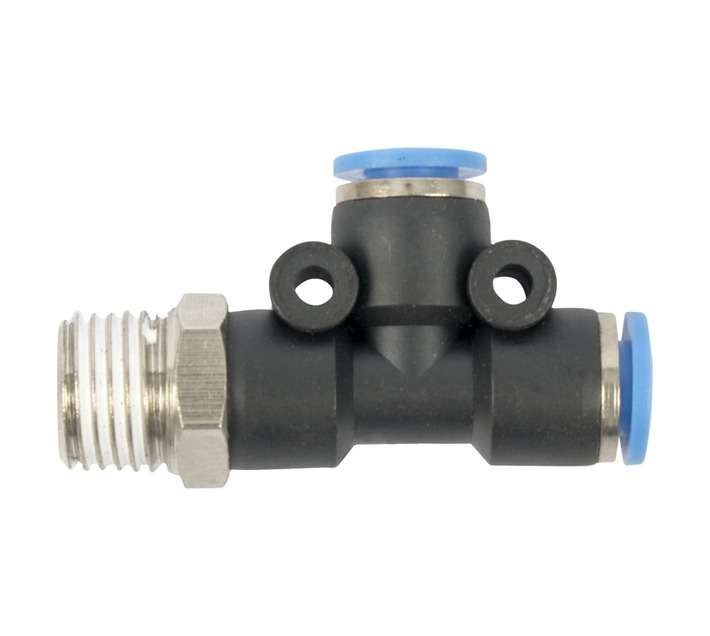 AirCraft PU Hose Fitting Tee (6 x 6mm x 1/4Inch)