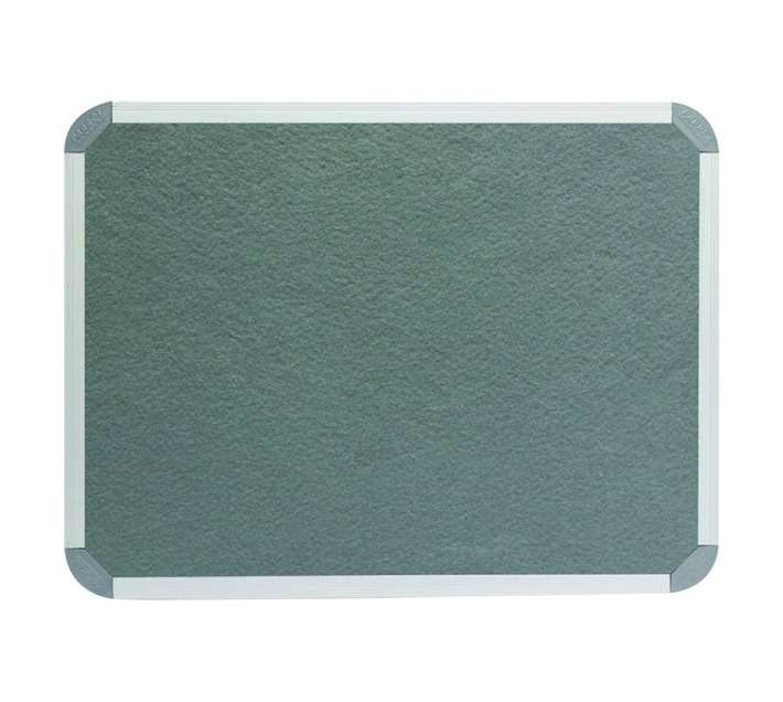 Parrot Products BD0776L Aluminium Frame Information Board - Grey (2400 x 1200mm)