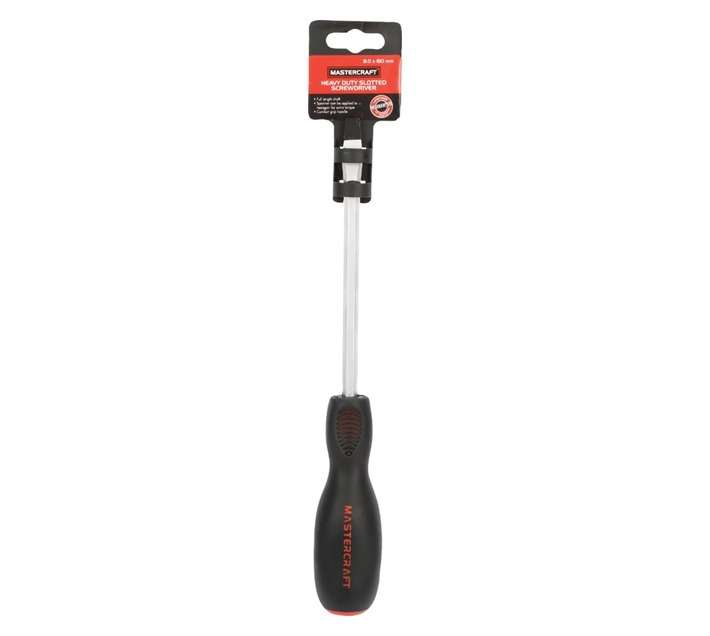 Mastercraft GSSD0015 Heavy Duty Slotted Impact Screwdriver (8 x 150mm)