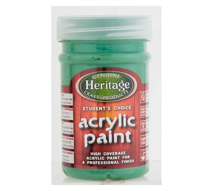 Students Choice Acrylic Paint - Forest Green (250ml)