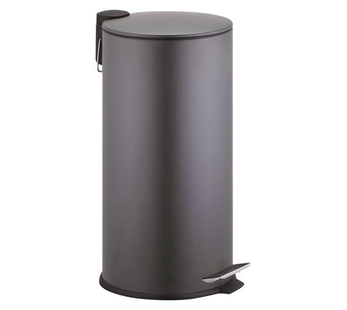 First Dutch Brand Pedal Bin - Matt Grey (27L)