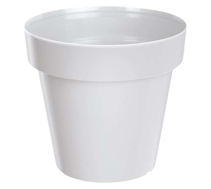 Prosperplast Lofly Pot - White (134 x 134 x 120mm)