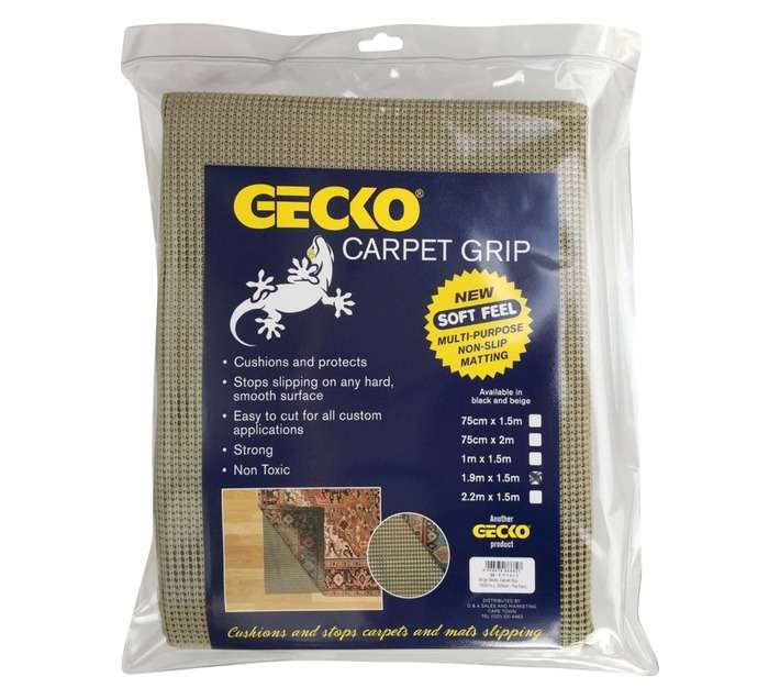 Gecko Carpet Grip - Beige (1900 x 1500mm)