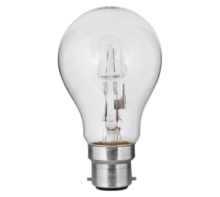 Eurolux B22 Halogen Clear Globe - Warm White (140w)