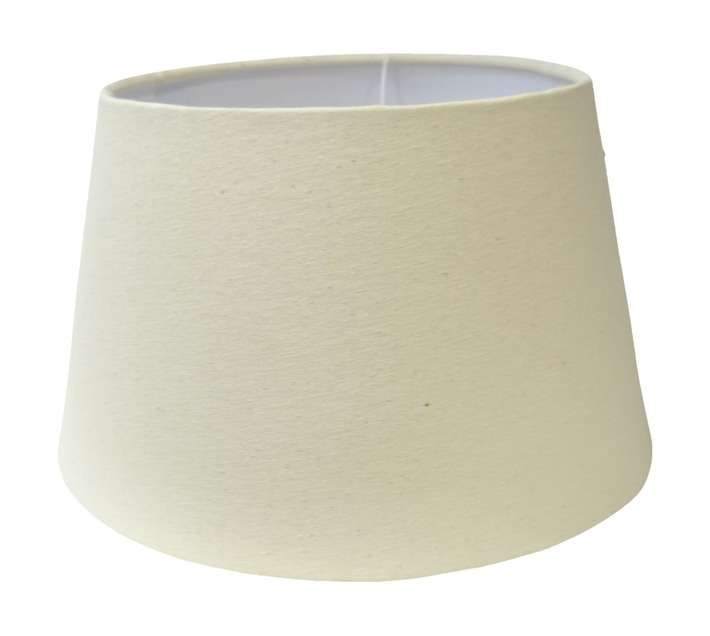 Design House Tapered Drum Lamp Shade - Ivory (260mm)