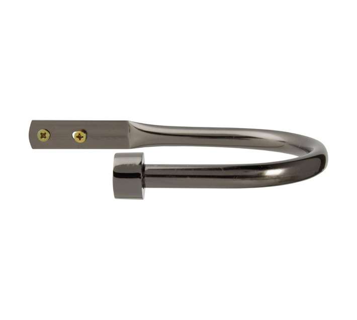 Round U-Arm Holdback - Onyx (25mm)