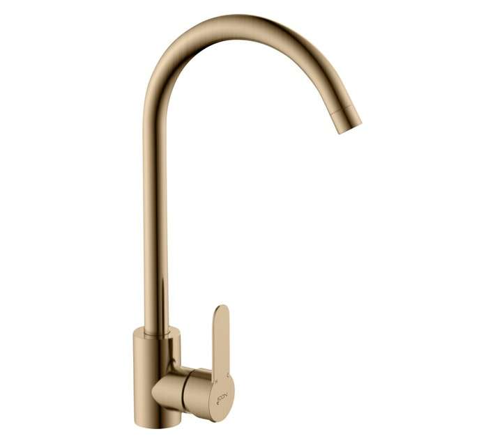 Icon Aquarius Deck Type Sink Mixer - Gold (210 x 43 x 350mm)